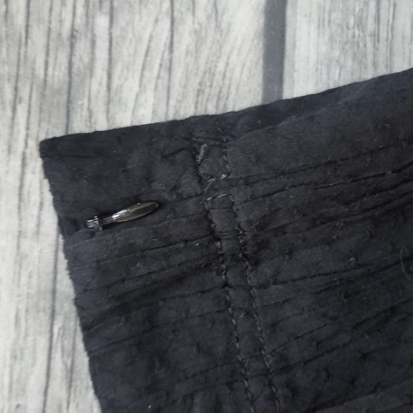 Ann Taylor Loft Smocked Skirt Sz 8 - Picture 3 of 5